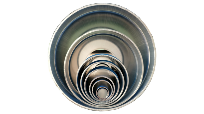 Tubería almacenada, tuberías de aire comprimido